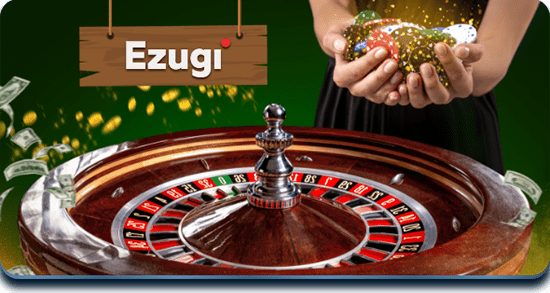 Ezugi live roulette table at Lucky365